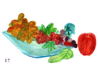 アビターレ・フルーツ皿