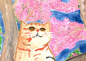 ほっとステーション・PN：さとばっか「春にゃんこ」